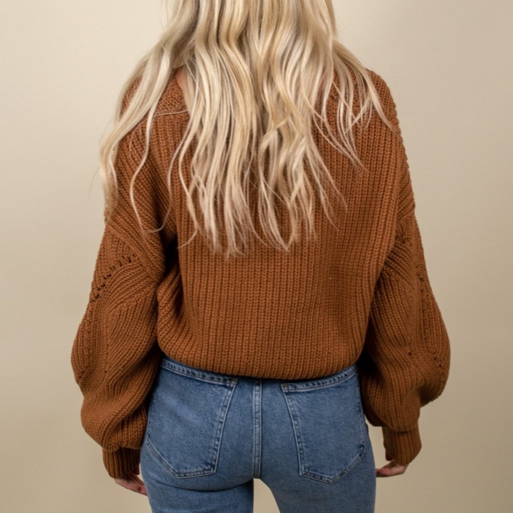 FP Brown All Day Long Sweater - Picture 8 of 8